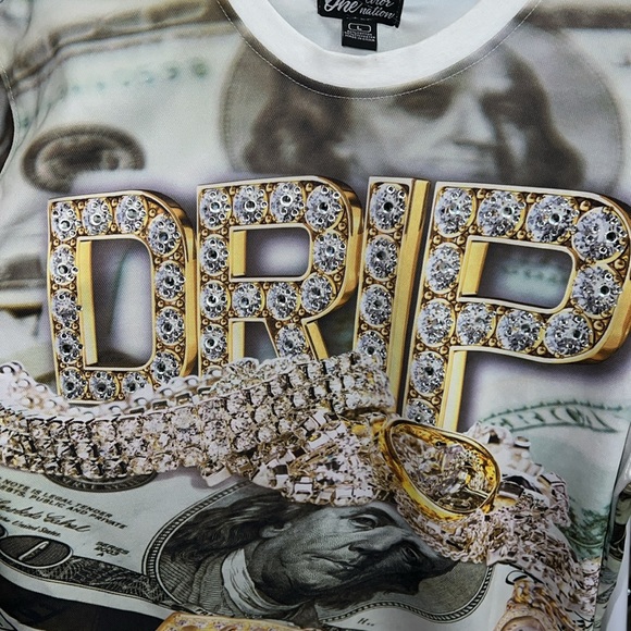 Diamond “Drip” Tee - Picture 2 of 5